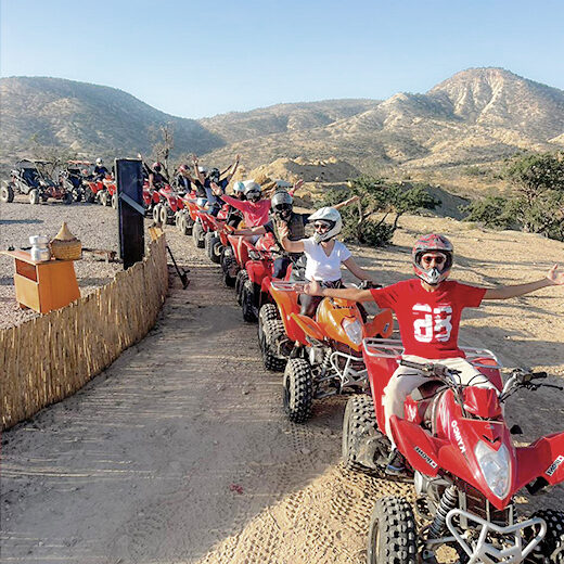 Quad Biking with Camel and Horse Riding package